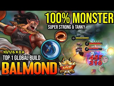 BALMOND BEST BUILD 2022 | BUILD TOP 1 GLOBAL BALMOND GAMEPLAY | MOBILE LEGENDS ✓