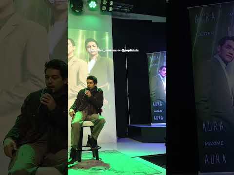 Press Conference & \AURA\ song release #winkywiryawan #maximebouttier #afghan #lunamaya #lunamaxime