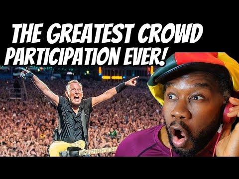 "Reacting to Bruce Springsteen's Electrifying 'Badlands' Live in Spain - Unmatched Crowd Energy!"