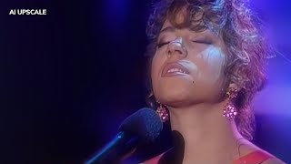 Download lagu [4k AI Upscale 60 fps] Mariah Carey - Can't Let Go (Live at The Arsenio Hall Show, 1991) mp3