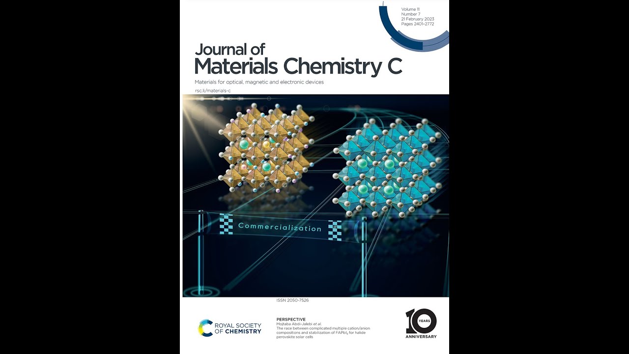 Scientific journal cover design process
