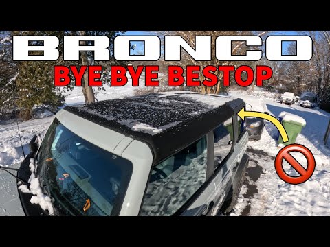 GOODBYE Bestop Skyrider! - My biggest Bronco regret?