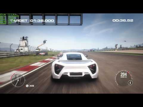 Grid 2 Walkthrough Part 109 - "Vehicle Challenge: Zenvo ST1"