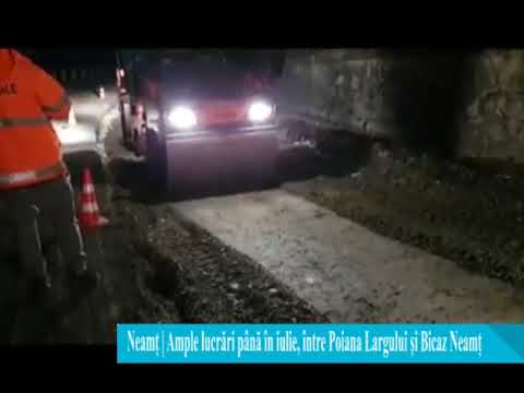 Reparații pe DN 15, Poiana Largului – Bicaz. Se circulă alternativ, pe un sens