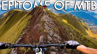 MTB doesn't get any better than this...  Ridge riding at 15,000 ft. in the Peruvian Andes