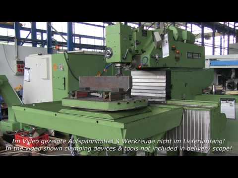 MAHO MH 1000 C 4-Axis Universal CNC Milling Machine / Universalfräsmaschine