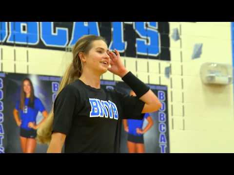 Paige Flickinger of Byron Nelson Volleyball &amp; Future LSU Tiger Highlights &amp; Interview - SSOT
