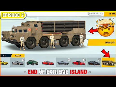 🤯 End Of Extreme Island 🤯 - Extreme Car Driving Simulator 2022  - Car Game | Episode #2