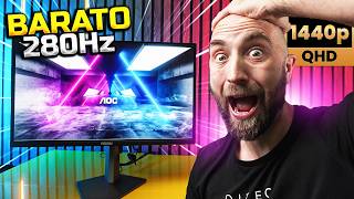 AOC AGON AG276QZD2 😱 QD-OLED 280Hz 1440p 27" por 450€… ¿EL Oled Más BARATO CALIDAD PRECIO?