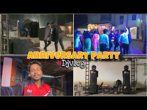 Anniversary Party Djsetup 🪩🕺|| #vlogs #urbansound26