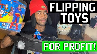 High Profit Toy Flipping For Beginners! Learning how to price and sell ACTION FIGURES online!