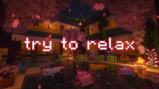 you've earned this moment... (minecraft music & rain, water)