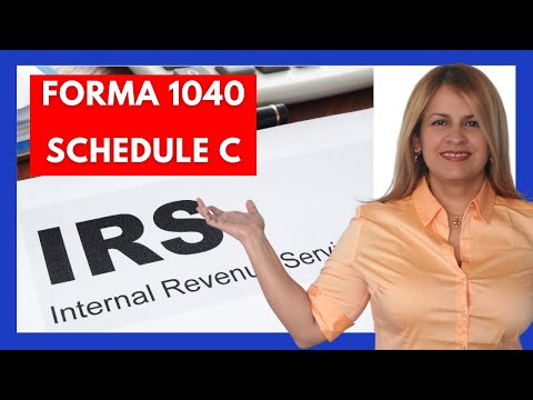 🔴 QUE ES LA FORMA 1040 y SCHEDULE C en tus impuestos en USA 🔴