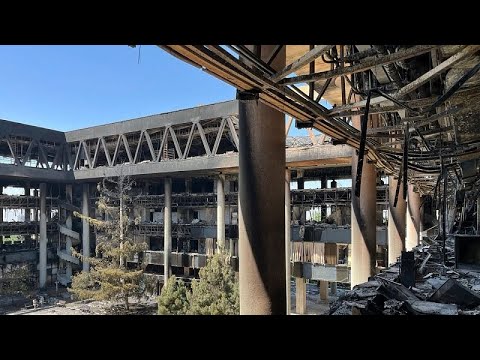 New footage shows aftermath of Israeli strike on Iranian state TV