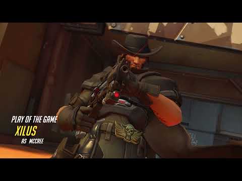 A Punch and a Deadeye - McCree Gameplay - Overwatch Play of the Game 2021