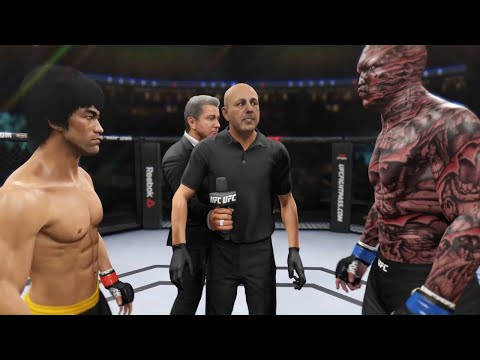 Bruce Lee vs. Dead Zombie - EA Sports UFC 2 🐲 - Dragon Fights 🐉