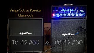 Video thumbnail for Hughes & Kettner TC 412 A60 Compared With The CC 412 A30 (RockDriver Classic 60 vs. Vintage 30) by mmagoon