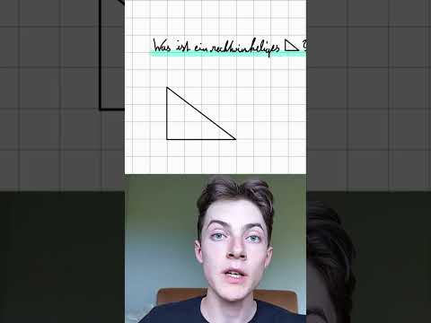 Was ist ein rechtwinkliges Dreieck? #mathe  #dreieck  #shorts