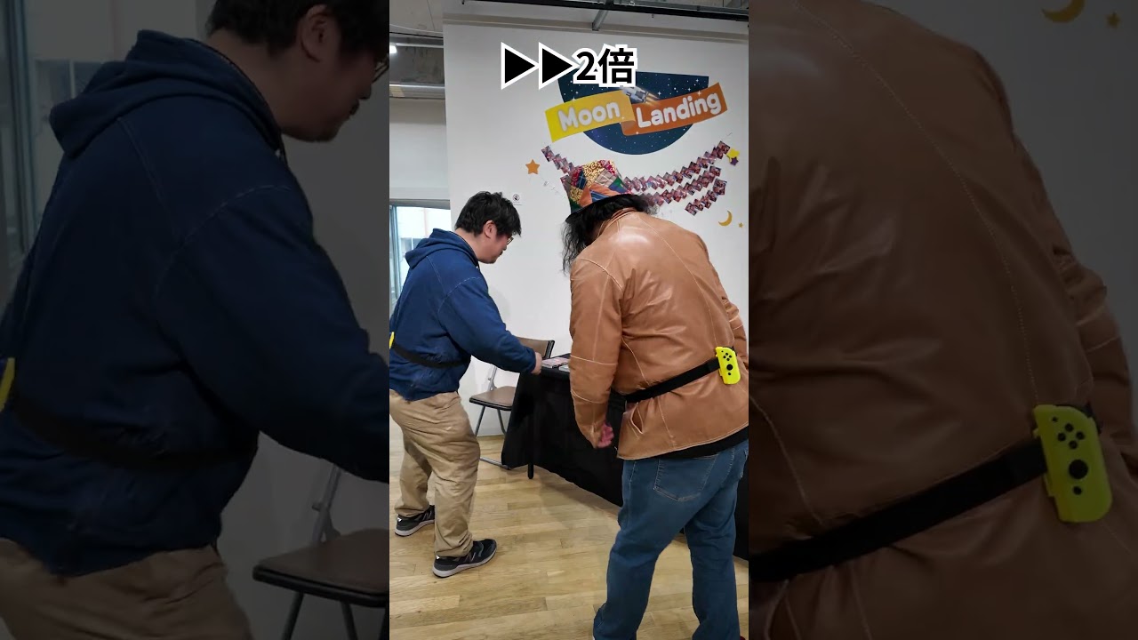 ケツバトラーで上司と対ケツ【TOKYO INDIE GAMES SUMMIT】 #shorts #ケツバトラー