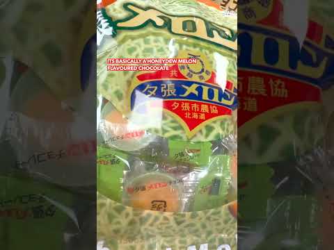 HONEYDEW MELON CHOCOLATE ? 🍈🍫 #shorts