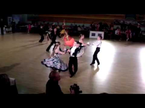 CL Latina 2013 Juniori 1 Джайв Emirs Salmanovs and Anastasija Bengarde