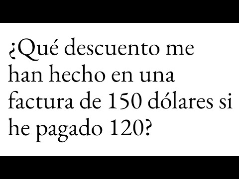 ¿SABES HALLAR EL PORCENTAJE DE DESCUENTO? Matemáticas Básicas