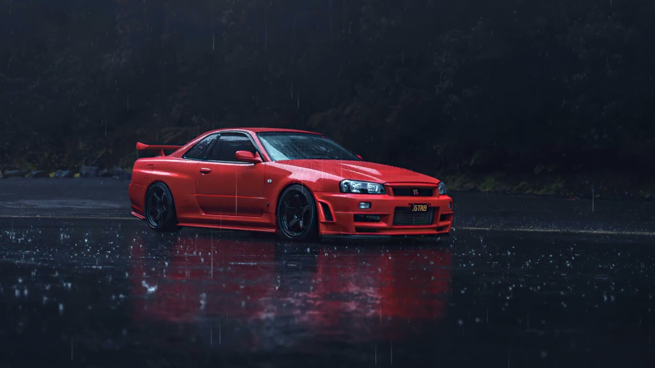 Nissan R34 Live Wallpaper 4K - Live PC Wallpaper 😈 #4k #cars #wallpaper