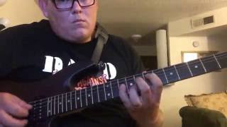 As I lay dying "repeating yesterday" guitar cover
