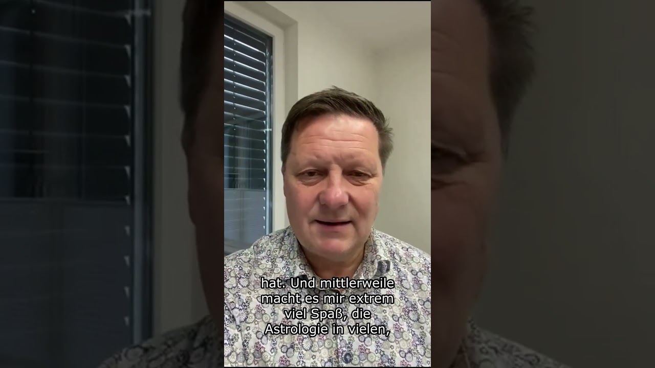 Matthias Krapp - Kundenstimme zur Astrologie Ausbildung