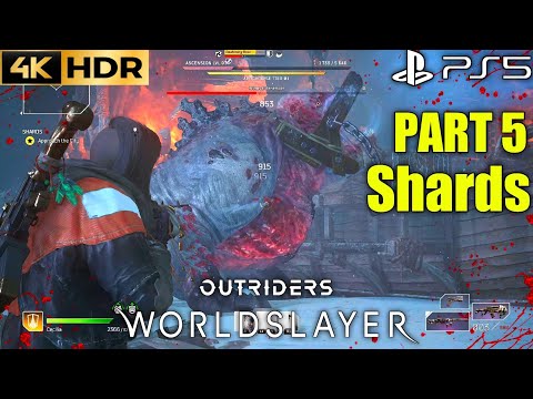 SHARDS OUTRIDERS WORLDSLAYER PS5 Gameplay Walkthrough 4K 60FPS HDR Part 5 FULL GAME No Commentary