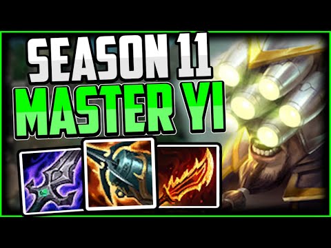 How to Play Master Yi Jungle & CARRY + Best Master Yi Build/Runes | Master Yi Jungle Guide Season 11