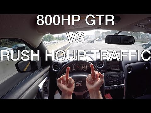 800HP Nissan GTR POV