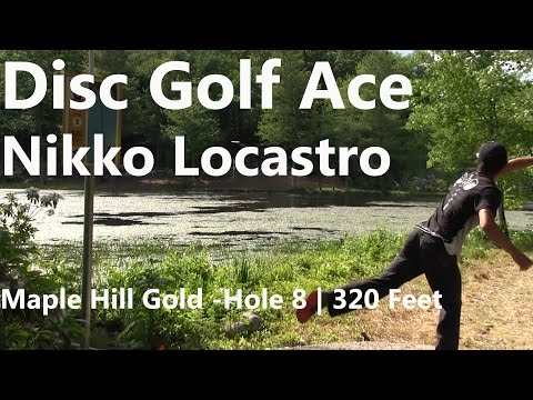 Nikko Locastro Hole In One - Disc Golf Ace - 320 Feet Over Water at Vibram Open