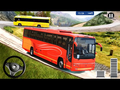 Modern Offroad Uphill Bus Simulator 2021| Bus Drive Games  – Android Gameplay