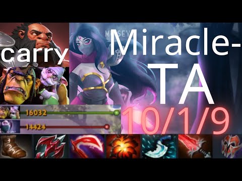 Miracle- Templar Assassin vs Leshrac, Mars, Alchemist - Nigma vs Secret g3 ESL1 dota2
