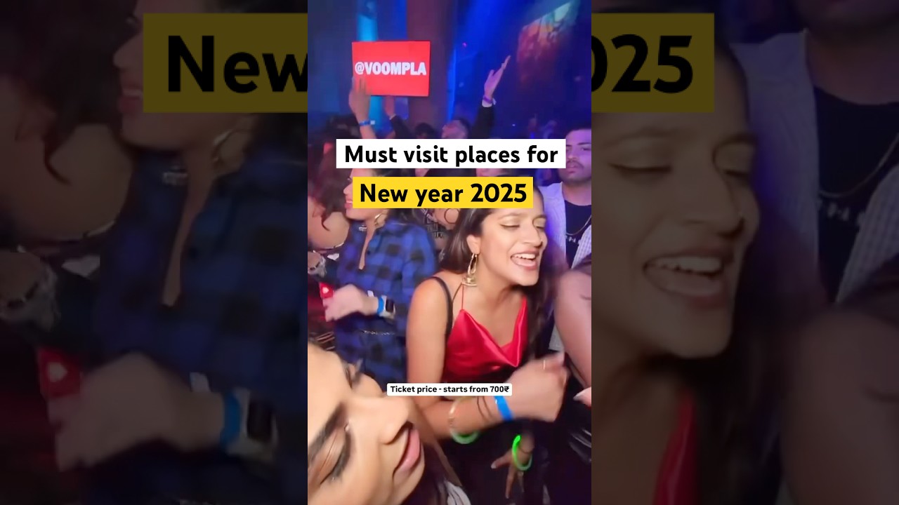 🚨Must visit places for new year party #2025 ‼️#newyear #party #celebration #bengaluru #bangalore