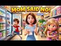 Mom Said NO Candy Slow English Easy English Listening Practice A2