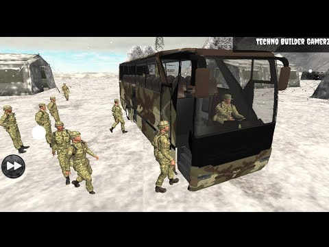 Army Bus Driving 2022: Real Military Coach Simulator 3D Gameplay (Android, iOS) Mobile Game