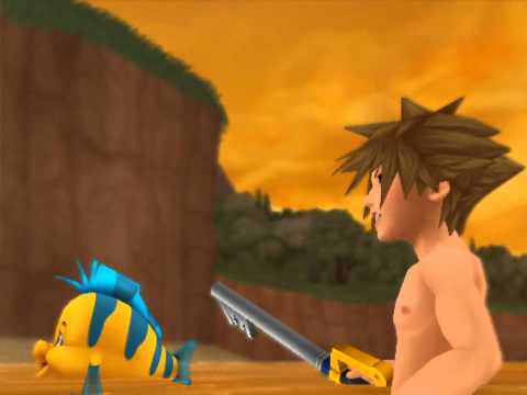 Kingdom Hearts II, English cutscene: 348 - Ursula's Plans - HD 720p