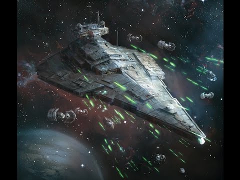 Star Wars - Approaching The Deathstar [Dark Version]
