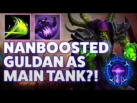 Guldan Horrify - NANBOOSTED GULDAN AS MAIN TANK?! - Grandmaster Storm League
