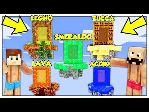 I NUOVI PORTALI VERSO LE ISOLE SEGRETE DI MINECRAFT ITA!
