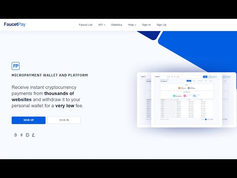 Криптовалютный Микрокошелек FaucetPay