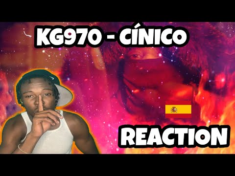 AMERICAN REACTS TO SPANISH DRILL RAP! KG970 - CÍNICO (VIDEO OFICIAL) REACTION