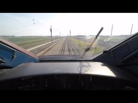 Train | Cabin view | True Sound | TGV Thalys  Amsterdam Brussels