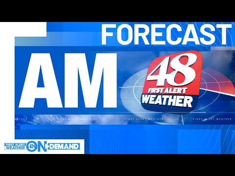 48 First Alert Weather: Monday morning weather forecast
