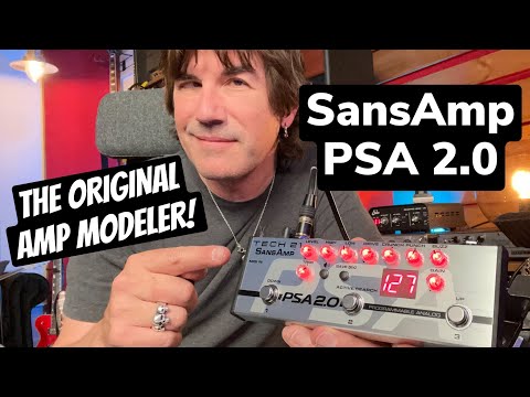 Tech 21 SansAmp PSA 2.0 Programmable Guitar Preamp 2019 - Silver image 9