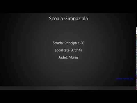 Scoala Gimnaziala Archita
