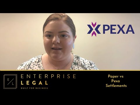 Paper Vs Pexa Settlements