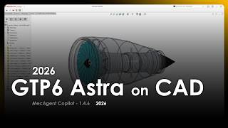 GPT-6 Astra on CAD (SolidWorks 2026) with MecAgent